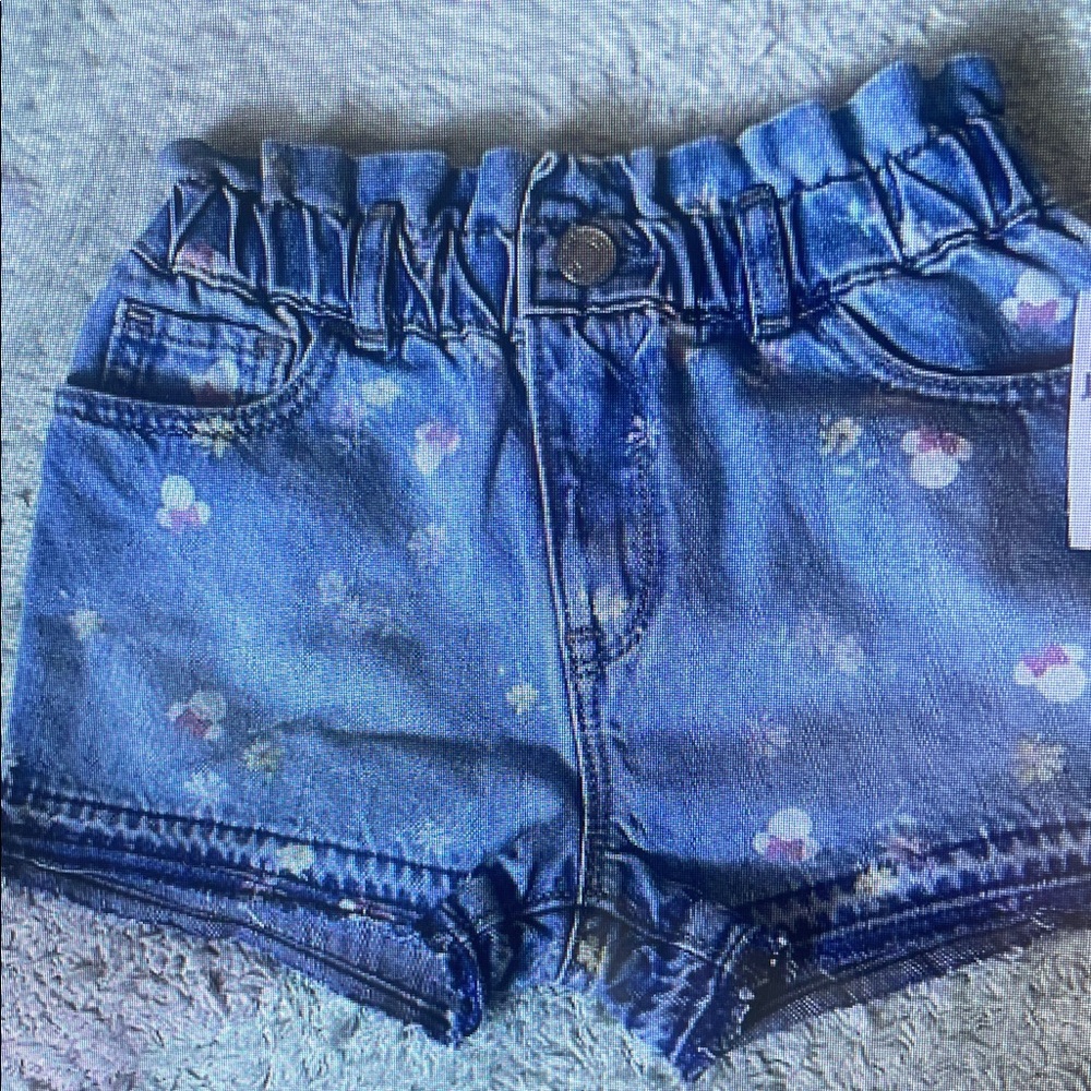 Blue Denim Women's Shorts